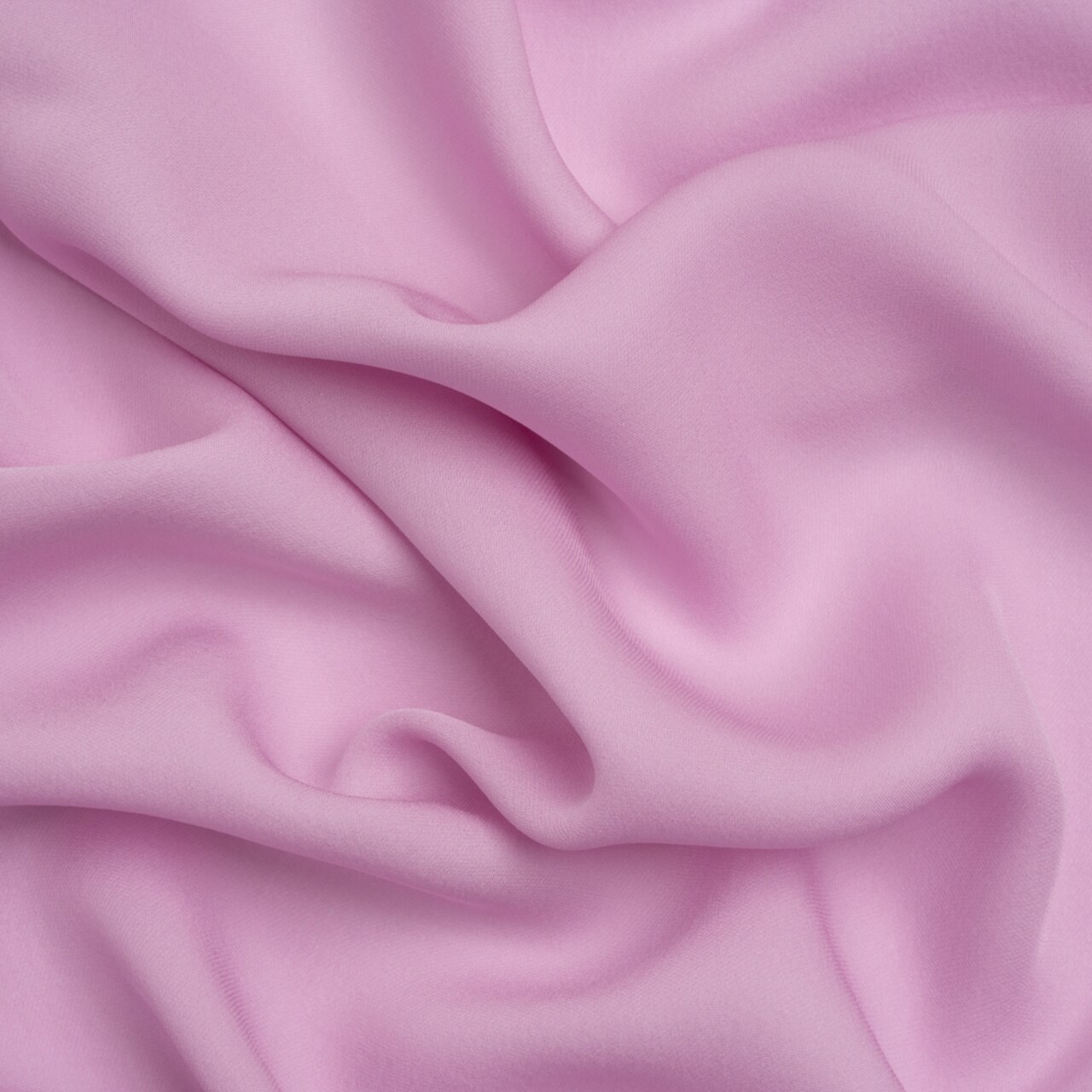 1 Yard Regal Orchid Silk Double Georgette Fabric Premium Collection Drapey Solid 44 inch Width
